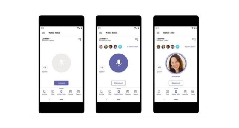 Microsoft Teams Walkie Talkie feature now available for all users